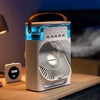 BrizaFresh: Ventilador Portátil con Tecnología Humidificadora